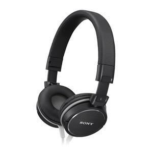 Sony MDR-ZX610 Noise Isolating Headphones with Smartphone Control & Mic - BLACK