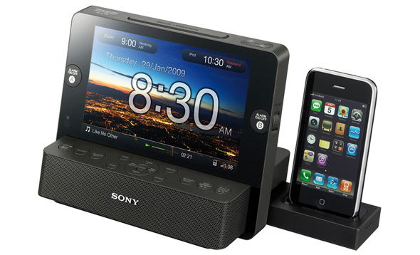 Sony ICF-CL75IP iPod/iPhone 3G Dock Clock Radio/Music/Video