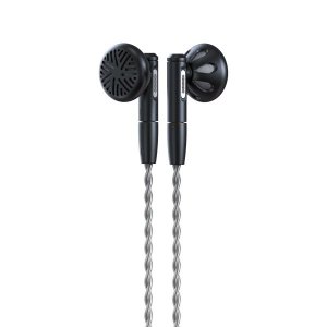 FiiO FF5 Flat-Head Dynamic Driver Earbud (Air filter cover missing)