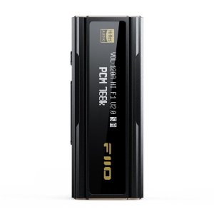 FiiO KA5 USB DAC Headphone Amp with 3.5mm and 4.4mm Outputs - BLACK (Box opened)