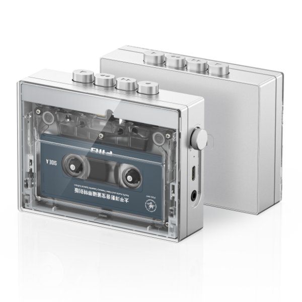 FiiO CP13 Cassette Player - TRANSPARENT (Box opened)