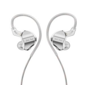 FiiO Jade Audio JD1 In Ear Earphone - 3.5mm version in SILVER (Damaged packaging)