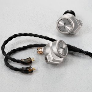 iBasso 3T-154 Dynamic Driver IEMs - SILVER (Box opened)